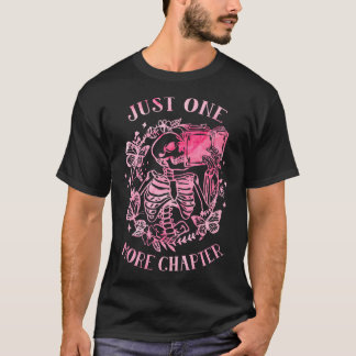 たったもう1章 スケルトン 読書 本 読者 Tシャツ