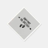 たった一人の子供が今ビッグブラザーを渡った スタンダードカクテルナプキン (角)