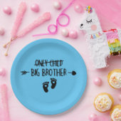 たった一人の子供が今ビッグブラザーを渡った ペーパープレート (パーティー)