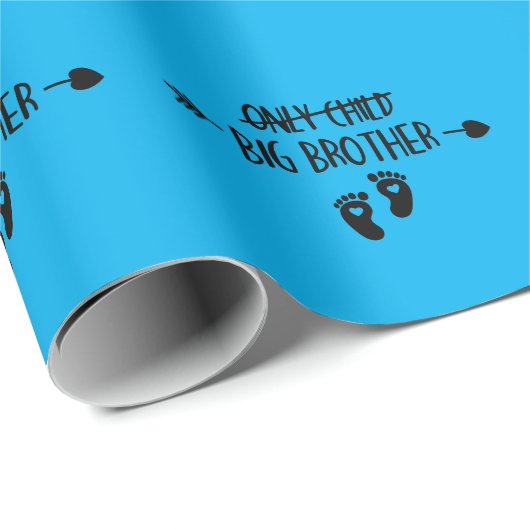 たった一人の子供が今ビッグブラザーを渡った ラッピングペーパー (ロールコーナー)