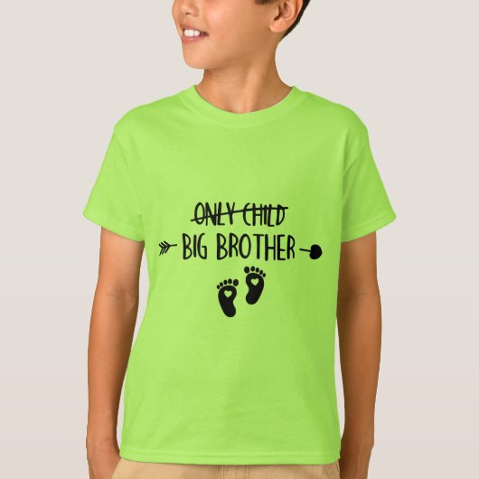 たった一人の子供が今ビッグブラザーを渡った Tシャツ (正面)