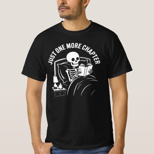たった一章だけ本好きTシャツ Tシャツ (正面)