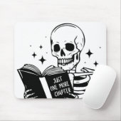 たった今一章だけ Skeleton 読書家 マウスパッド (マウス)