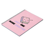 たった今一章 おかしい 眠い 本 ベクター ノートブック (左側)