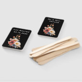 たった今結婚しましたさんそしてミセス |の結婚フローラ ハンドファン (組立なし)