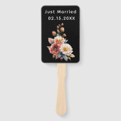 たった今結婚しましたさんそしてミセス |の結婚フローラ ハンドファン (正面)