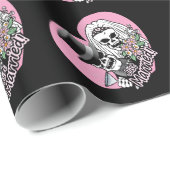 たった今結婚しましたのスカル ラッピングペーパー (ロールコーナー)