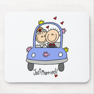 たった今結婚しましたのマウスパッド マウスパッド