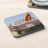 たった今結婚しましたの印およびサーフボード コースター (左側)