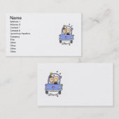 たった今結婚しましたの新郎新婦のTシャツおよびギフト 名刺 (正面/裏面)