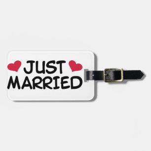 たった今結婚しましたの結婚式 ラゲッジタグ