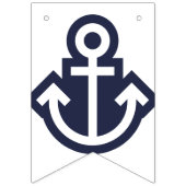 たった今結婚しましたの航海のな結婚式の旗布 バンティングフラッグ (第1の旗)