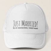 たった今結婚しましたは私の高校の恋人 キャップ (正面)