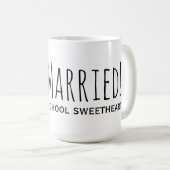 たった今結婚しましたは私の高校の恋人 コーヒーマグカップ (正面右)