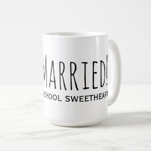 たった今結婚しましたは私の高校の恋人 コーヒーマグカップ