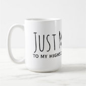 たった今結婚しましたは私の高校の恋人 コーヒーマグカップ (左)