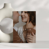 たった今結婚しましたアンパサンド絡み合い2写真結婚の 招待状