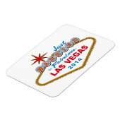 たった今結婚しましたインFabulous Las Vegas 2014 (サイン) マグネット (左側)