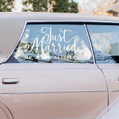 たった今結婚しましたウィンドウの固定 ウィンドウサイン