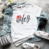 たった今結婚しましたウィーモダンエレガントシンプル Tシャツ