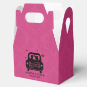 たった今結婚しましたカーカップルの好意ボックス フェイバーボックス (オープン)