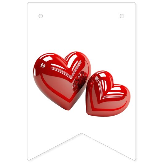 たった今結婚しましたカーバナー バンティングフラッグ (第1の旗)