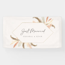 たった今結婚しましたカーバ結婚ナーのイベントサインC100