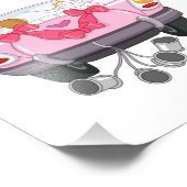 たった今結婚しましたカー27 フォトプリント            (角)