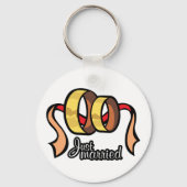 たった今結婚しましたキーチェーン キーホルダー (裏面)