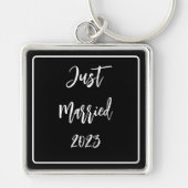 たった今結婚しましたキーチェーン キーホルダー (正面)