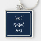 たった今結婚しましたキーチェーン キーホルダー (正面)