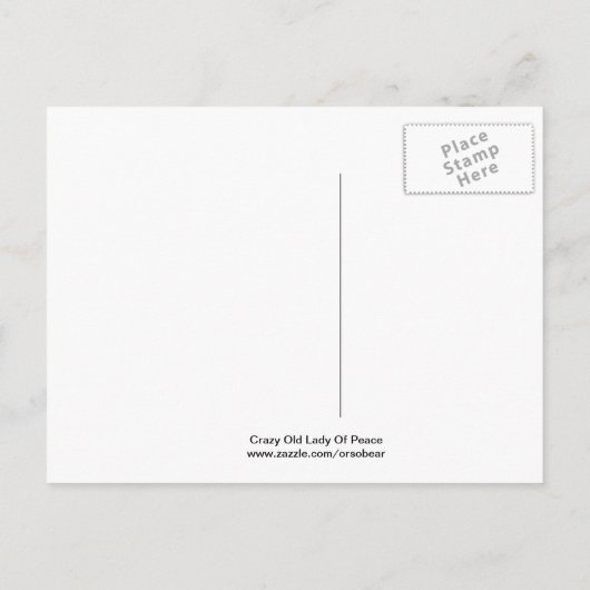 たった今結婚しましたゲイメン 案内ポストカード (裏面)