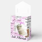 たった今結婚しましたサンキュー結婚式の引き出物箱 フェイバーボックス (オープン)