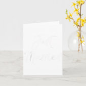 たった今結婚しましたシャツ結婚かわいいカップル用シャツ カード (黄色い花)