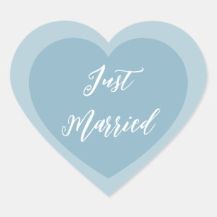 たった今結婚しましたシール ハートシール