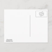 たった今結婚しましたスカル 案内ポストカード (裏面)