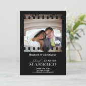 たった今結婚しましたスモダンクリプト写真結婚の セーブザデート (スタンド正面)