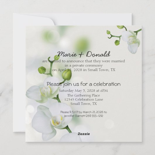 たった今結婚しましたソフトエレガントラン発表 シーズンカード (裏面)