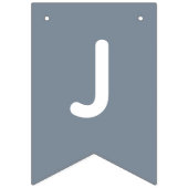 たった今結婚しましたダスティブルー結婚ズガーランド バンティングフラッグ (第2の旗)