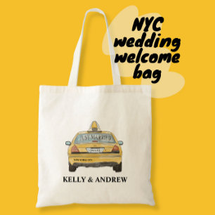 たった今結婚しましたニューヨー結婚クシティトートバッグ ラージトートバッグ