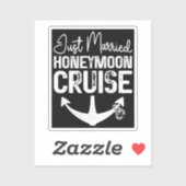 たった今結婚しましたハネムーンクルーズリングや輪マッチングプレゼント シール (シート)