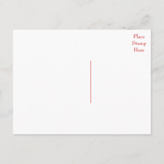 たった今結婚しましたハート及び矢結婚印はがき 案内ポストカード (裏面)