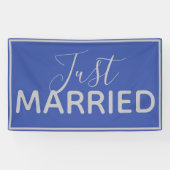 たった今結婚しましたバナー 横断幕 (横)