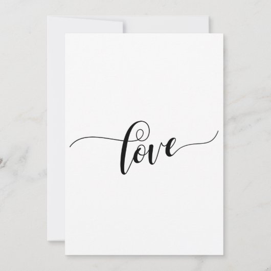 たった今結婚しましたファンシースクリプトポ結婚ストのお祝い 招待状 (裏面)