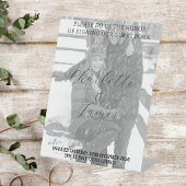 たった今結婚しましたフォトゲストブックテーブルトップサイン 台座サイン