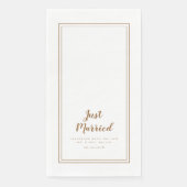 たった今結婚しましたブラウン素朴氏の結婚夕食 (正面)