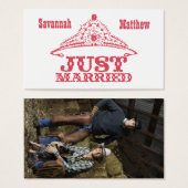 たった今結婚しましたプリンセスブライドティアラウェディング (正面&裏面)