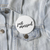 たった今結婚しましたボタン 缶バッジ (インサイチュ)