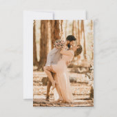 たった今結婚しましたボホパンパ結婚スの発表 サンキューカード (裏面)