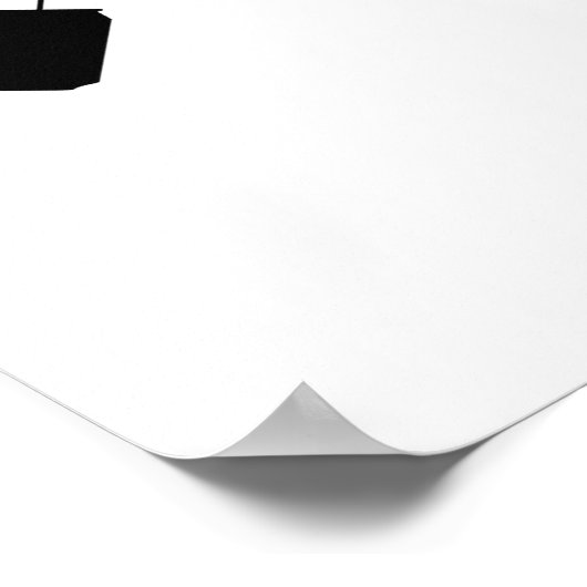 たった今結婚しましたポスター、結婚のタンデム自転車 ポスター (角)